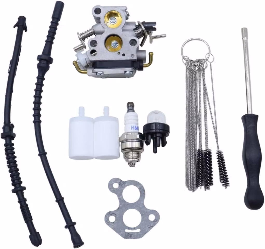 Kit di ricambio per carburatore, in metallo, compatibile con i modelli 435, 435E, H440, 440E, per motoseghe