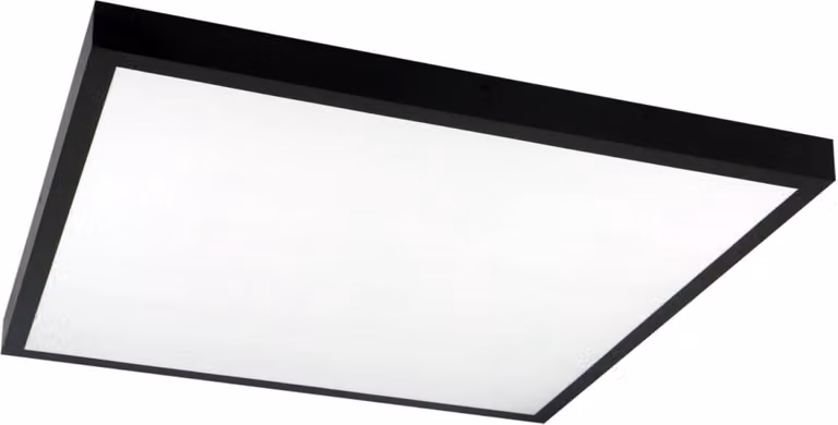 Pannello di linea LED retroilluminato 2in1 40W | 4000K Luce bianca neutra | Opzioni di installazione e montaggio | 4000lm, nero