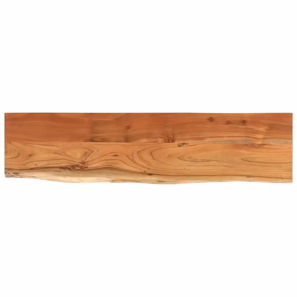 Piano Tavolo Rettangolare in Legno di Acacia Marrone vidaXL L/P/H: 160 x 40 x 3,8 cm – 2