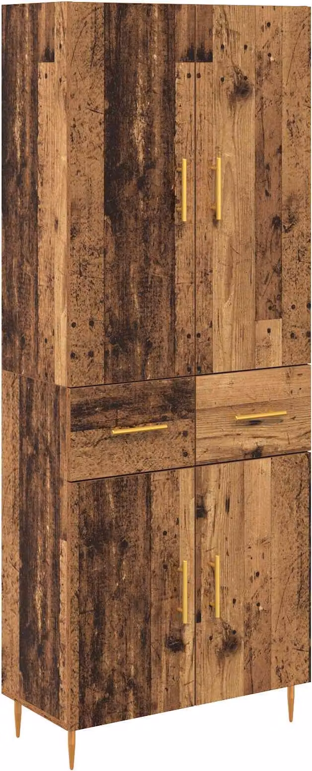 Credenza Legno vecchio 69,5 x 34 x 180 cm Legno multistrato