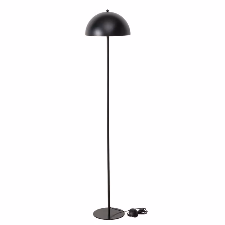 Lampada a stelo in metallo a fungo PETUNIA, altezza 140 cm