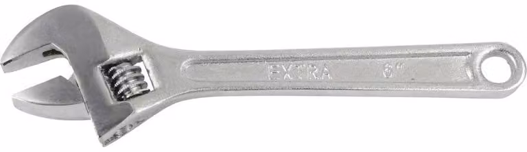 Chiave a rullino - Forgiata - Cromata lucida - Manuale - 1 pezzo