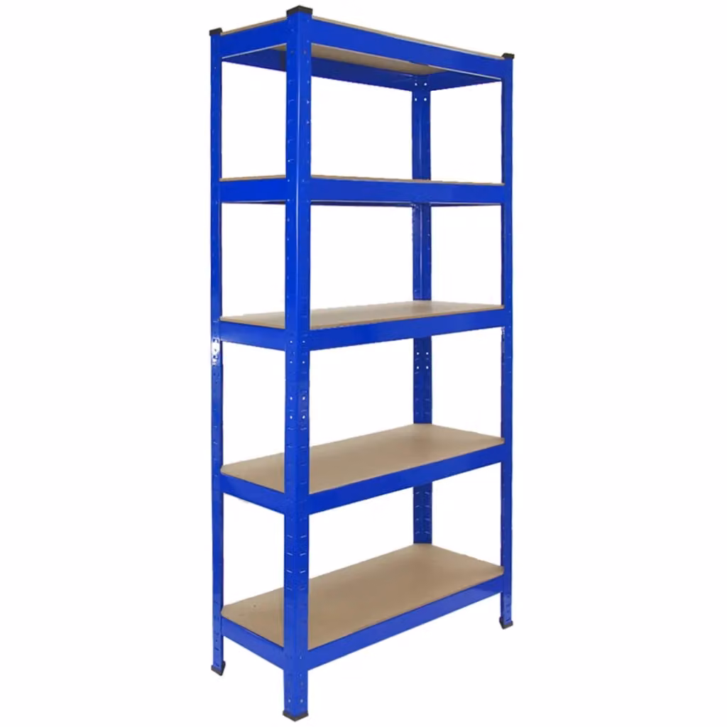 Scaffalatura da Garage e Officina Monster Racking in Acciaio Blu L: 120 cm, P: 60 cm, H: 180 cm – 2