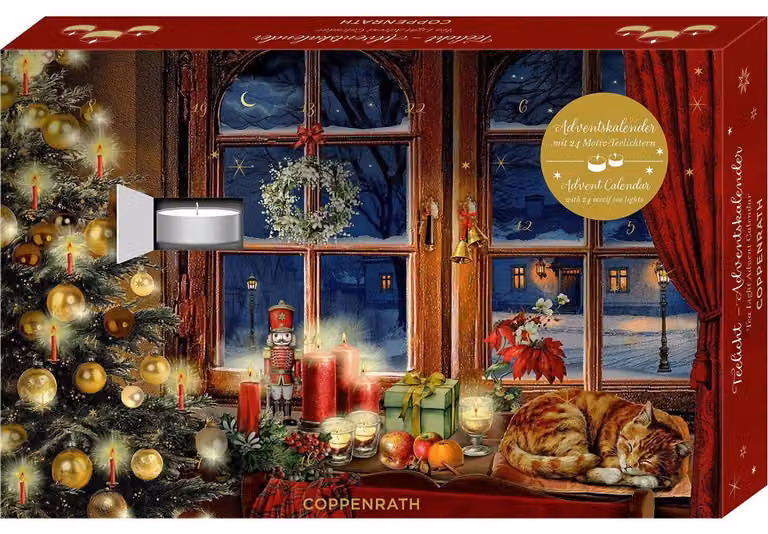 Calendario dell'Avvento con candele – Avvento, avvento, una luce si accende