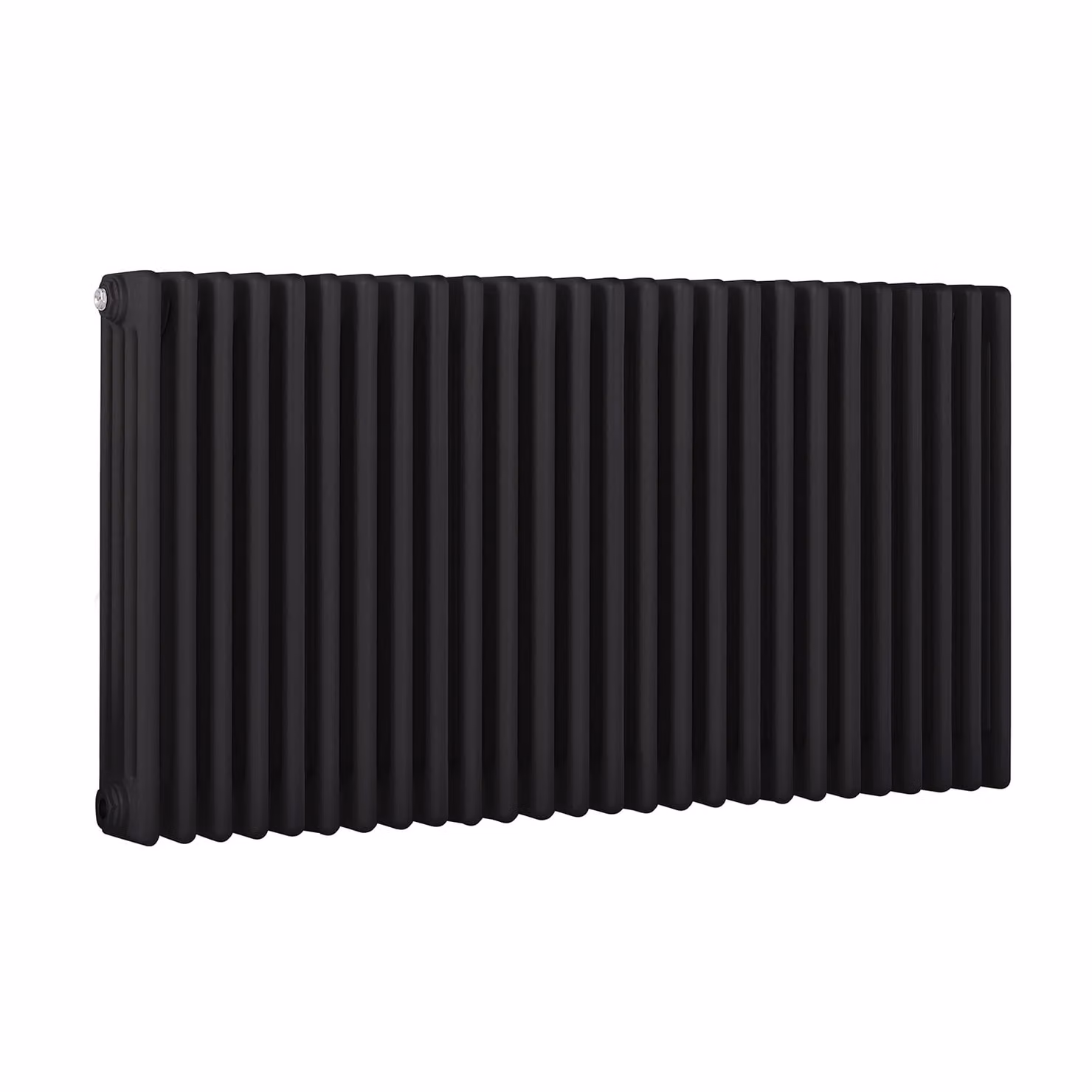 Radiatore Orizzontale a Colonne (4 Colonne) 600mm x 1190mm - Nero (Midnight Nero) - Regent