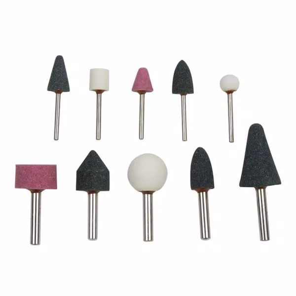 EXTOL CRAFT 1822 Smerigliatrice rotante 10 pezzi, gambo 3 e 6 mm