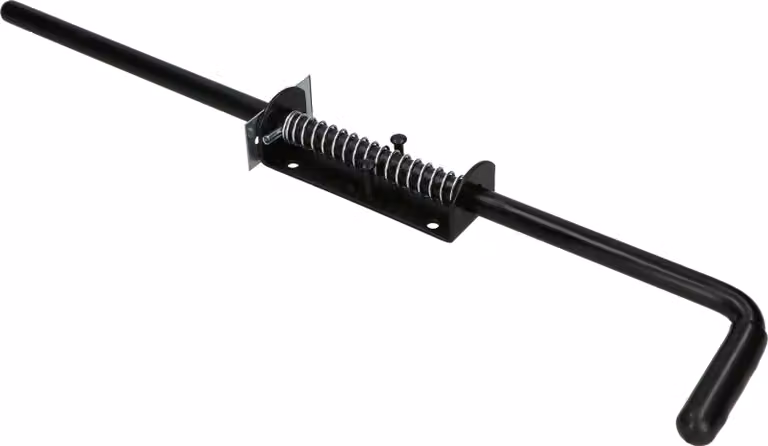 KOTARBAU® Catenaccio Catenaccio per cancello Catenaccio Maniglia in gomma Nero 50 cm