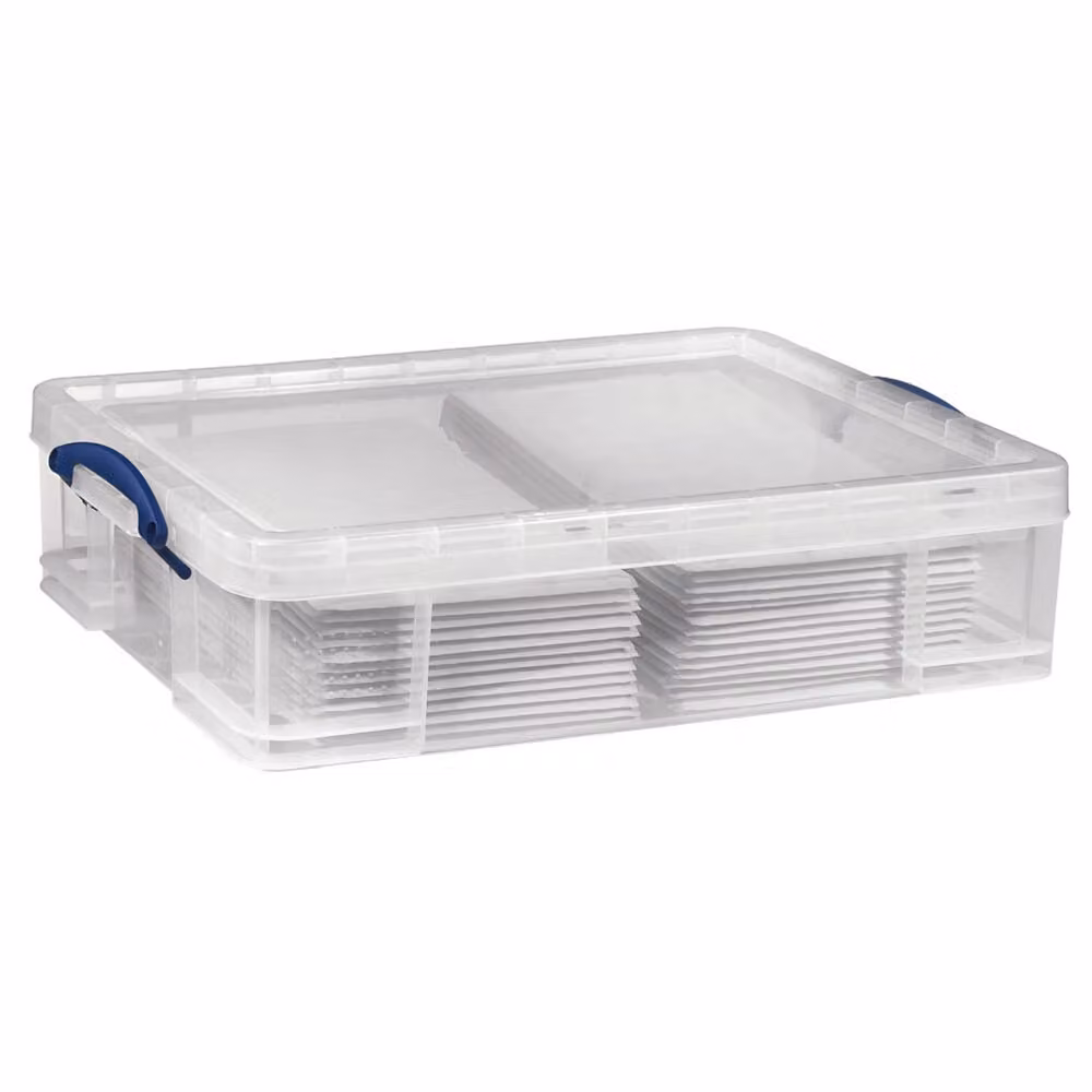 Really Useful Box 33CCB Aufbewahrungsbox 33,0 l transparent 71,0 x 44,0 x 16,5 cm