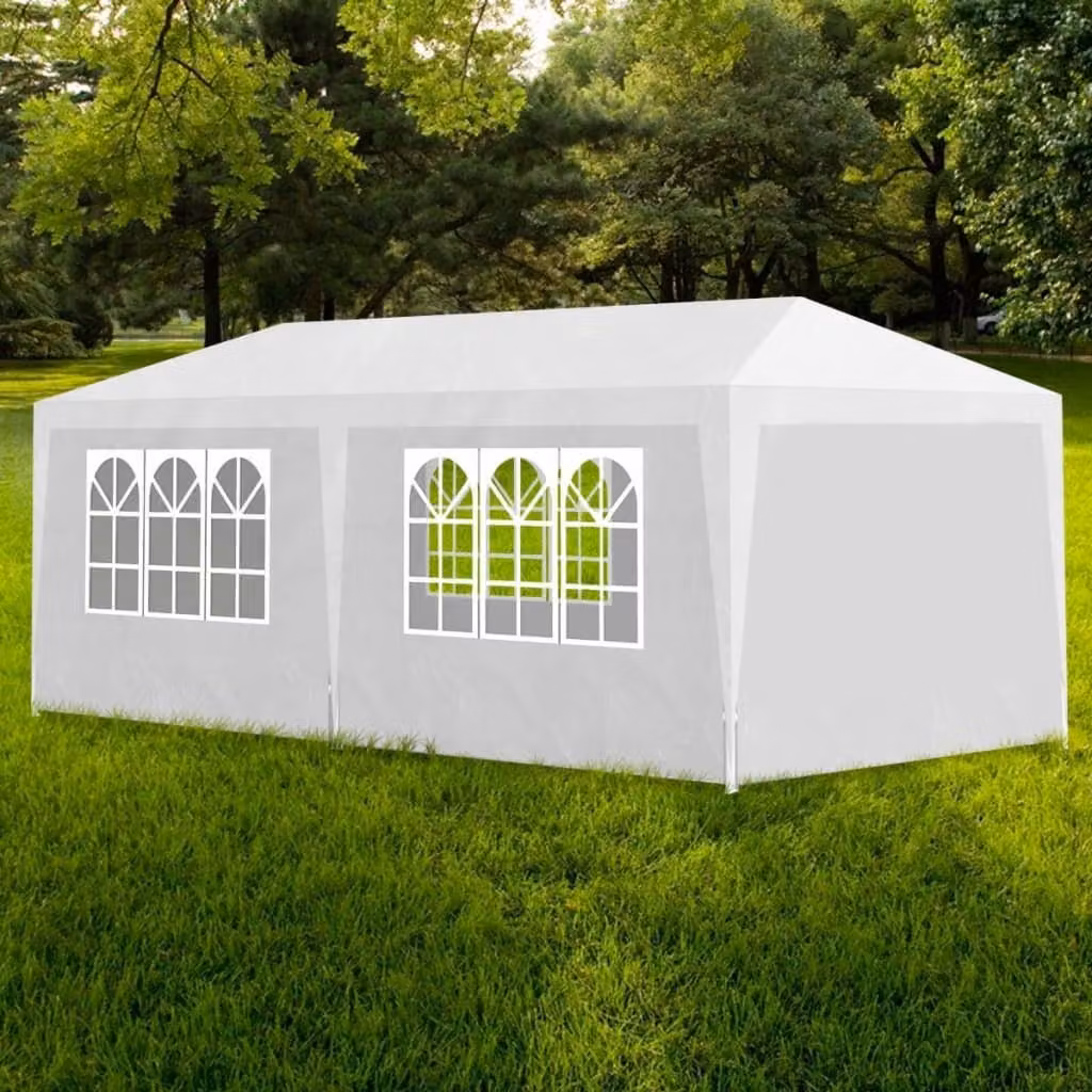 The Living Store Tenda per feste 3x6 m Bianco