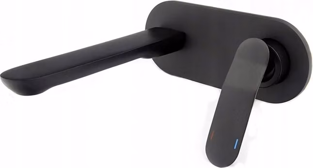Granitan - Rubinetto per lavabo - Rubinetto da bagno - Da incasso - Nero - Rubinetto per lavabo - VENTO