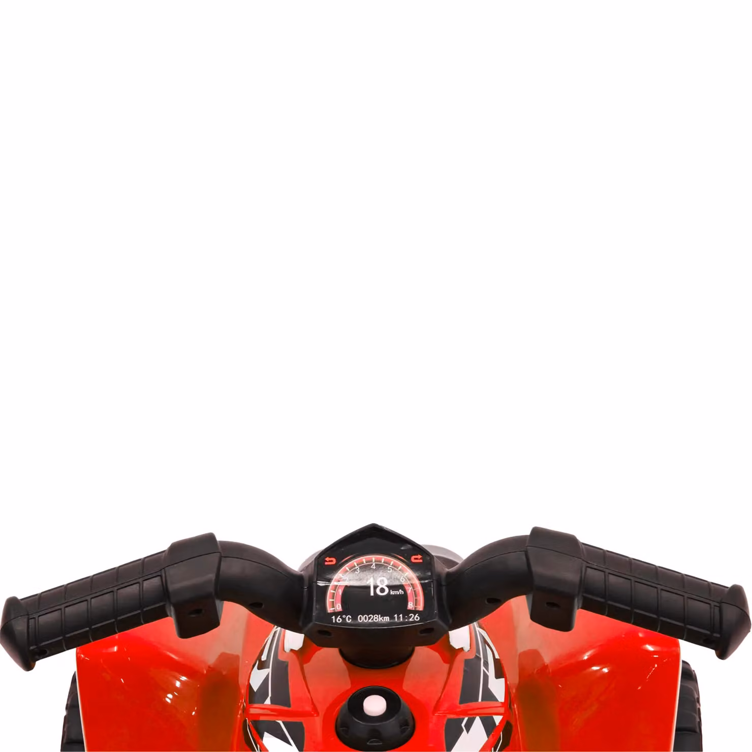 TU GIOCHI Quad Elettrico Cavalcabile Honda TRX 250X Rosso con Suoni e Luci per Bambini dai 3 Anni in su L/P/H: 65.5 x 43.5 x 38.5 cm – 3