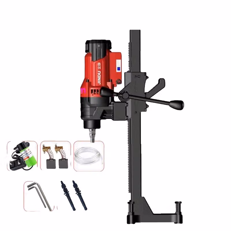Trapano professionale per trivellazione di pozzi, potenza 2300W, diametro del foro 166 mm, set da 3
