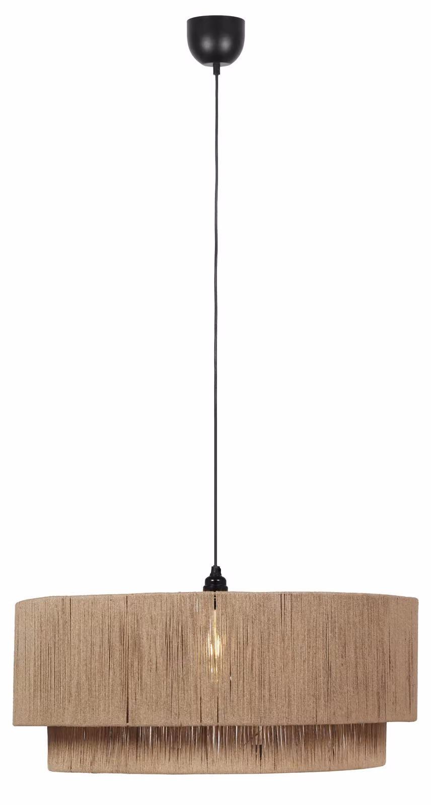 Lampada a sospensione TRIO-Leuchten SMILLA, dimensioni 60x150 cm, colore marrone
