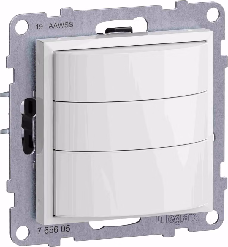 Legrand SEANO Rilevatore di movimento a 3 fili 180° con comando manuale, 600 W, 5–20 m, UW, 1 pz.