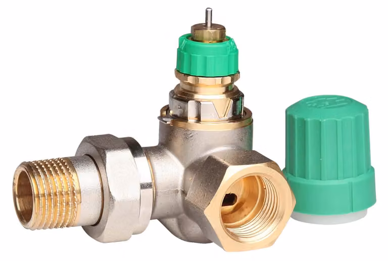 Valvola dinamica Danfoss RA-DV 15 indipendente dalla pressione, R 1/2, WE re, nichelata