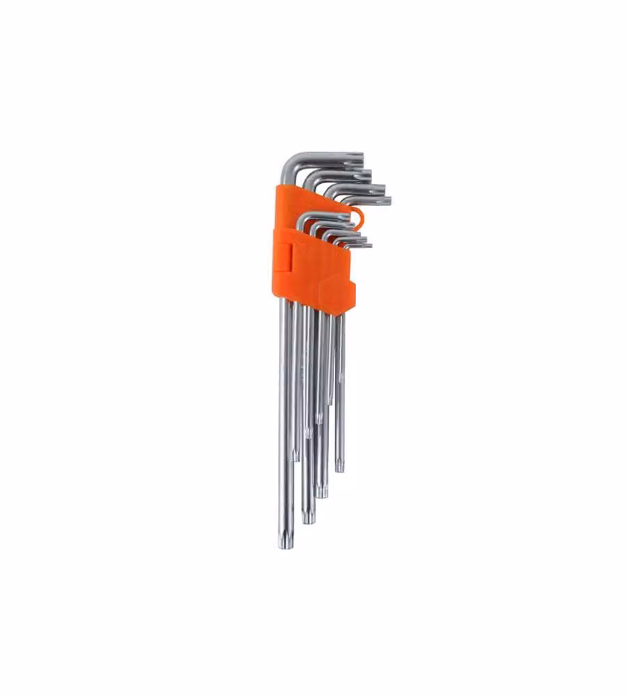 Chiavi Torx T10/50 Pz 9 C/Foro Cv Lungh.Alte 05326