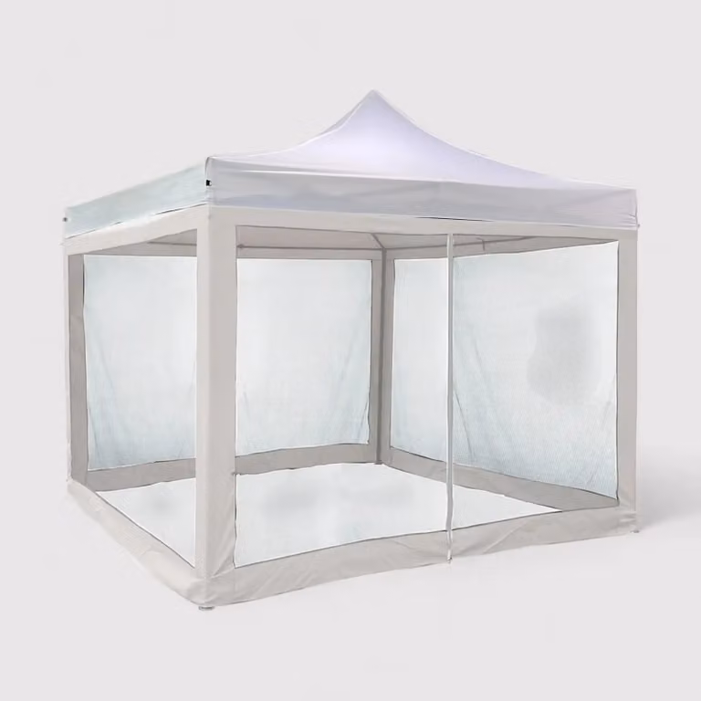 Kapok - Zanzariera bianca per gazebo 3x3
