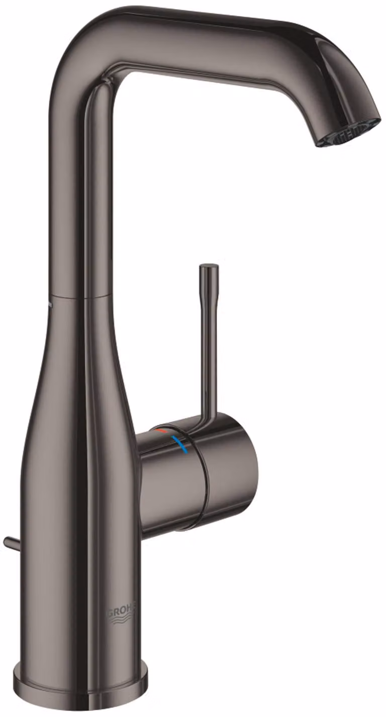 Grohe Essence Mitigeur monocommandé pour lavabo, L-Size, orientable, saillie 127mm, avec vidage à tirette, 24174A01, 24174A01