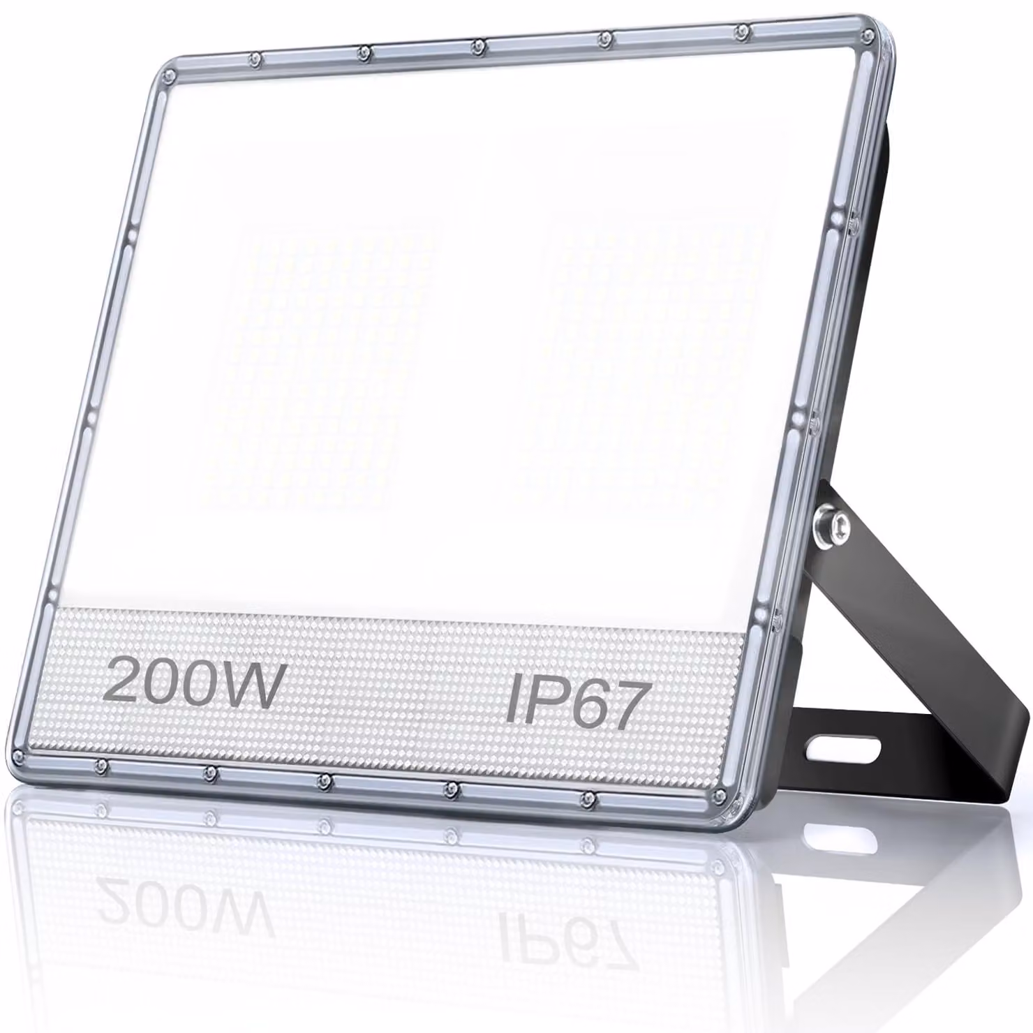 Faretto LED da esterno, 200W, 2-in-1, 20.000 lumen, luce bianca fredda, grado di protezione IP67