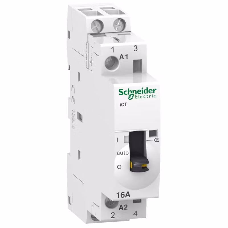 Contattore da installazione Schneider Electric iCT 16 A 2S 220 V 50 Hz MO A9C23512