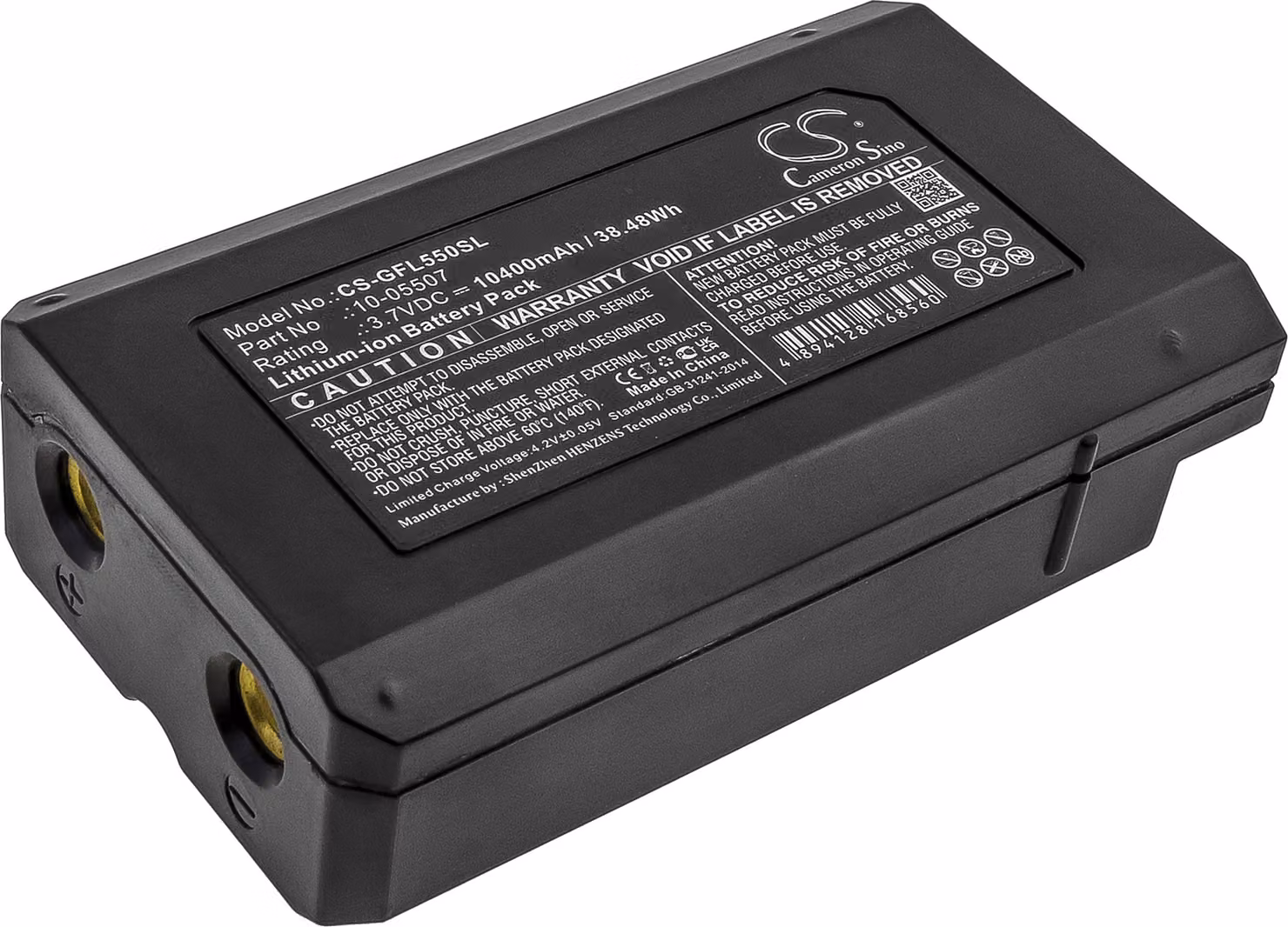 TECHTEK Batteria compatibile con [Geo-Fennel] FL 500, FL 550, FLG 500, Rotationslaser FL 500, Rotationslaser FL 550, Rotationslaser FLG 500 sostituis