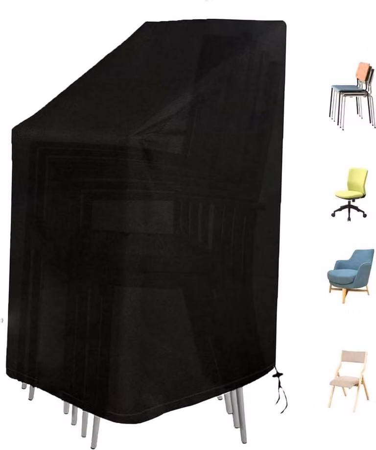 Coprisedia da giardino 420D Impermeabile Antivento 75x75x80/120cm