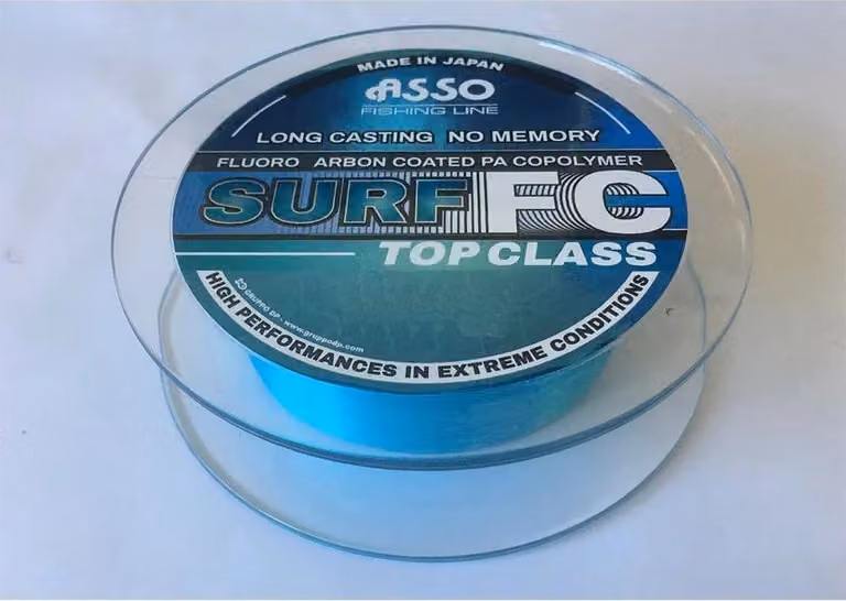 Asso Surf 1000 M Monofilo Lenze Blu 14 Lbs Blu 14 Lbs