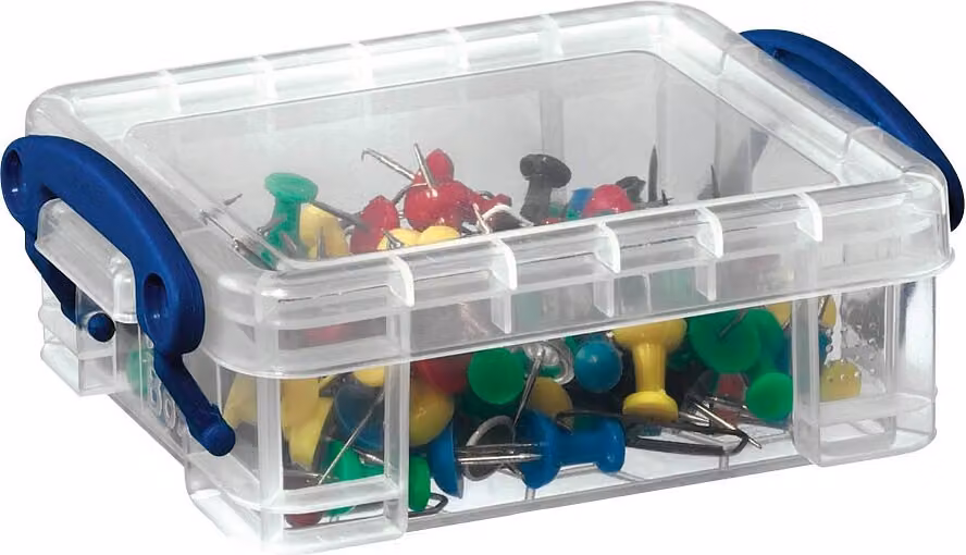 Really Useful Box 0.2C Aufbewahrungsbox 0,2 l transparent 12,0 x 8,5 x 4,5 cm