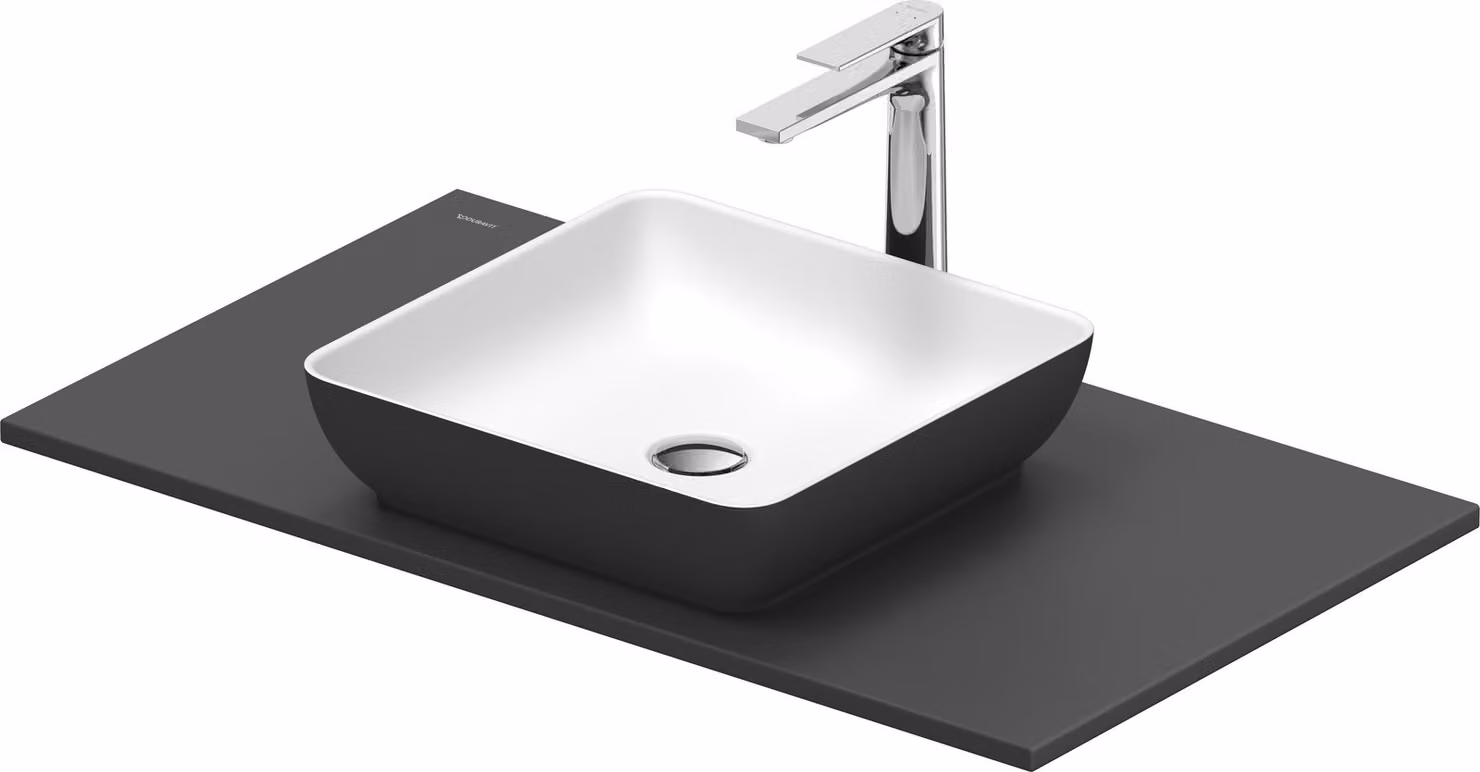 Duravit Sivida Set lavabos rectangulaires incl. console 880x500x123mm, 268018FI00, 268018FI00