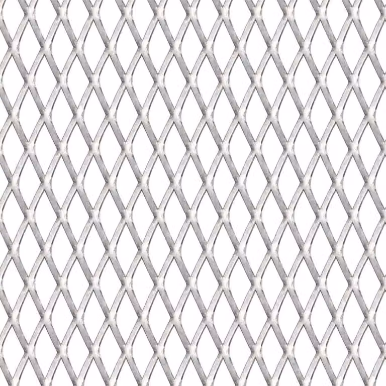 Recinzione da Giardino in Rete Acciaio Inox 100x85cm 20x10x2 mm