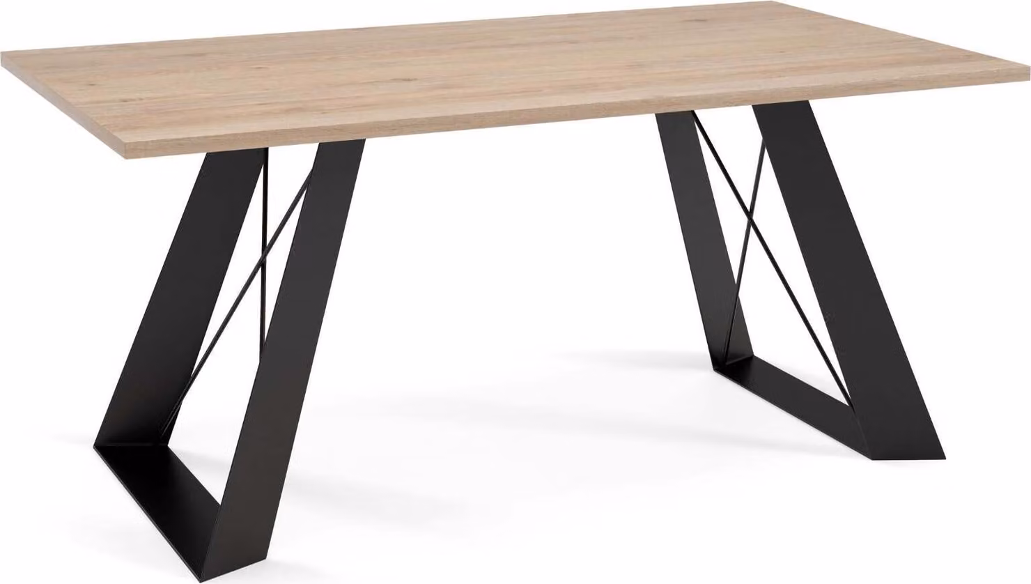 Tavolino FURNLUX Satis Brown 60cm / Colore principale: Beige / Dimensioni: 60 x 50 x 120 cm
