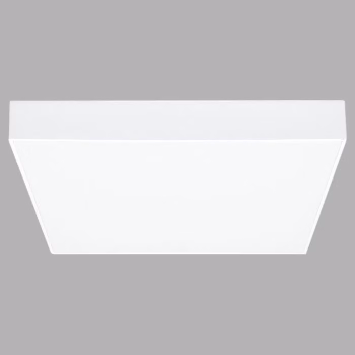 Pannello LED bianco Ecolite con cornice sottile quadrata 225 x 225 mm 36W WFPS03-36W