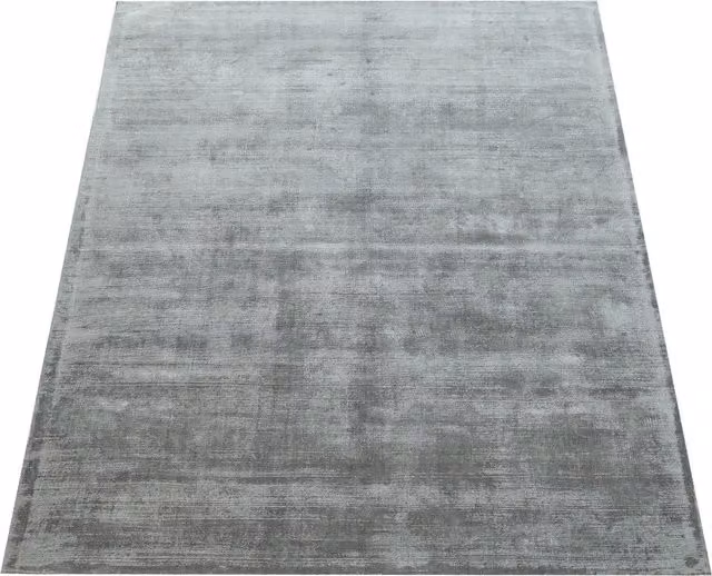 Tappeto vintage Gloria grigio e beige in viscosa L: 120 cm, P: 170 cm
