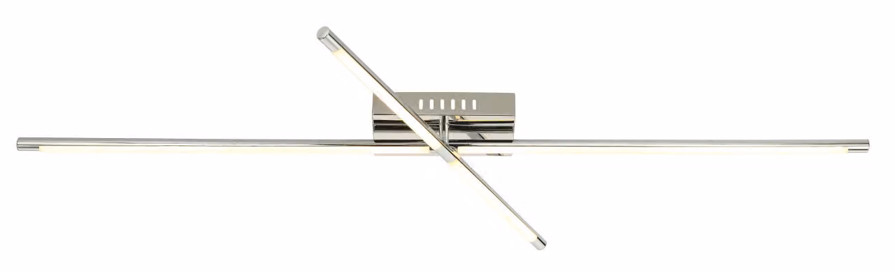 Globo Lighting DOMENICO Deckenleuchte Metall verchromt, LED 41910-32SH