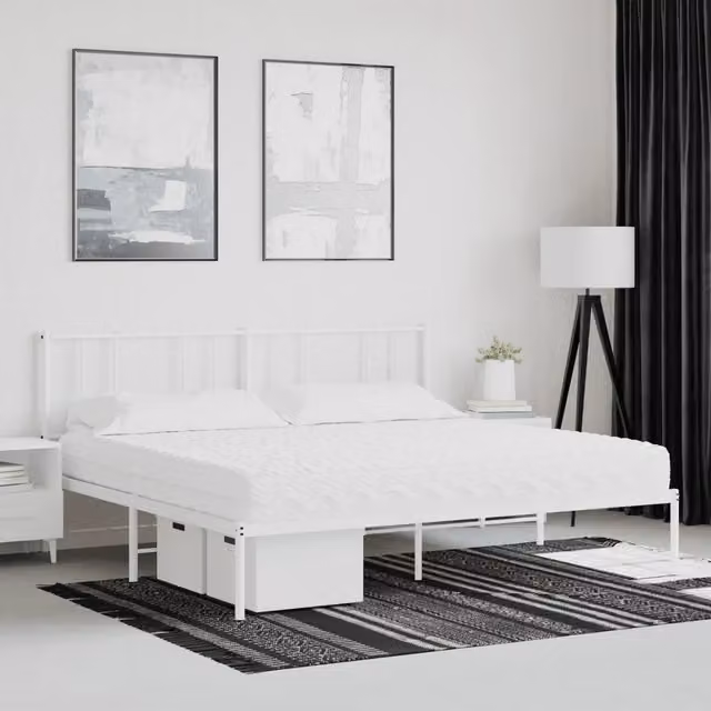 Materasso in schiuma comfort foam bianco vidaXL L/P: 200 x 200 cm