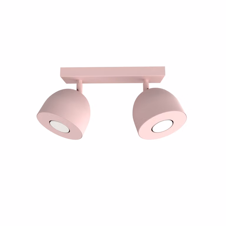 Lampada Da Soffitto Campanella X2 Monocolore Opaca