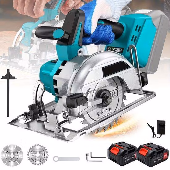 Seghetta circolare elettrica - Mini - Senza manici - Regolabile