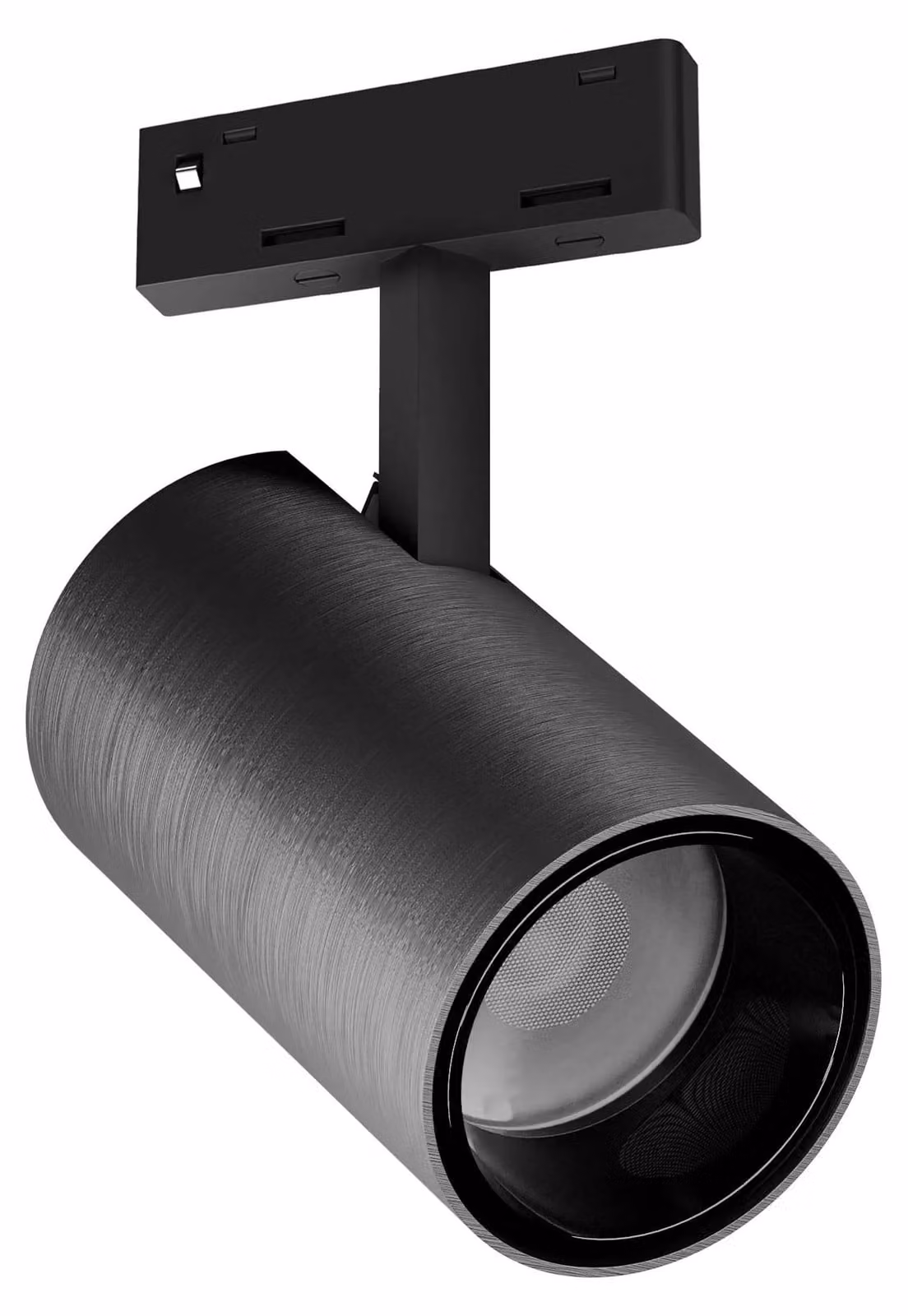 ARELUX XNET ADJ. MINI PROIETTORE per PROFILI CURVI, 18W, 48V DC, CRI 90, 25°, UGR < 13, FNI – nero, 3000K