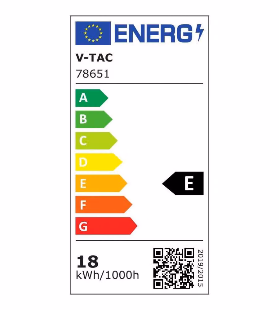 V-TAC Mini Pannello LED 18W Chip Samsung da Incasso 4000K