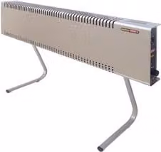 Termoconvettore Master Inox 90215 da 1200W in acciaio inox color argento con design freestanding