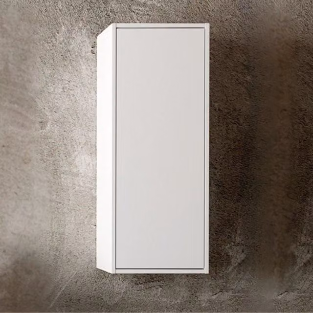 Colonna pensile da bagno Veriaffari bianca con apertura push L: 35 cm, P: 30.5 cm, H: 90 cm – 1