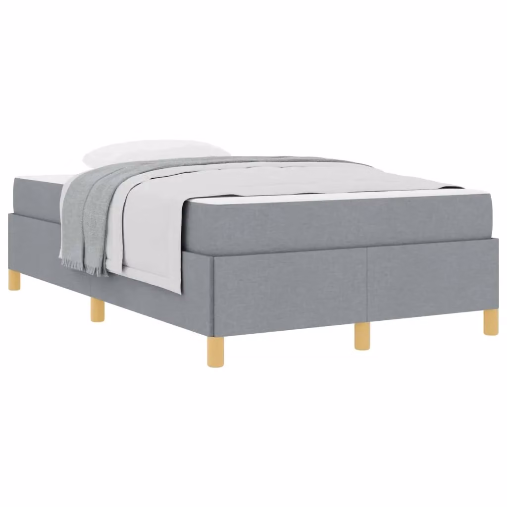 Struttura letto imbottita vidaXL in tessuto grigio L: 120 cm, P: 200 cm, H: 193 cm – 2