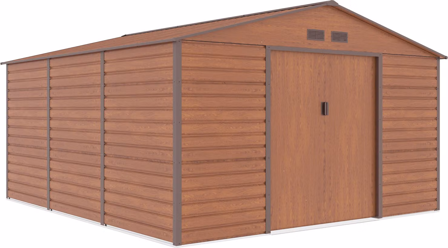 Casetta da giardino G21 GAH 1085 - 340 x 319 cm, marrone