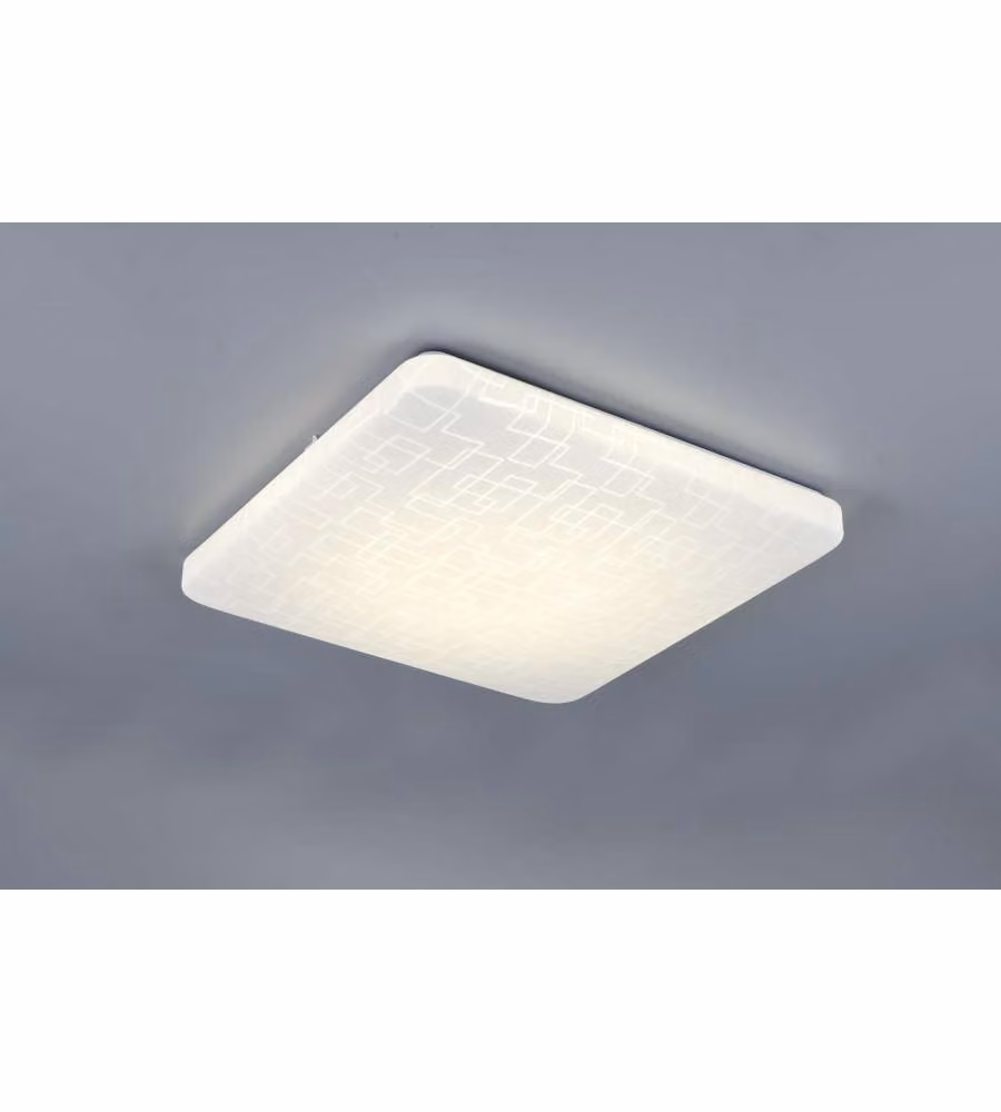 Reality Plafoniera Quadrata Led Mandria - Rettangoli 24W 2500lm L.41cm