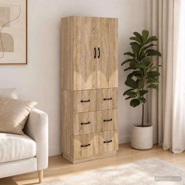 Set di armadi 2 pz 66 x 34,5 x 87 cm Legno ingegnerizzato 3416801