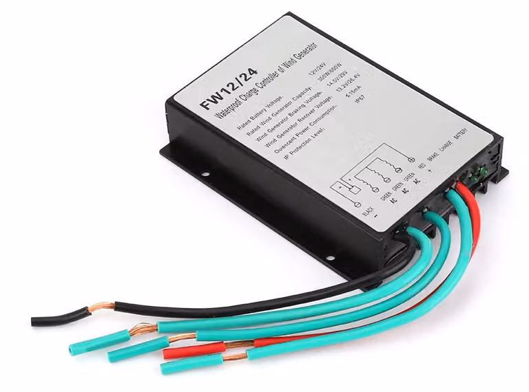 Regolatore di carica per turbine eoliche FW12/24, 12/24V, 300/600W, grado di protezione IP67