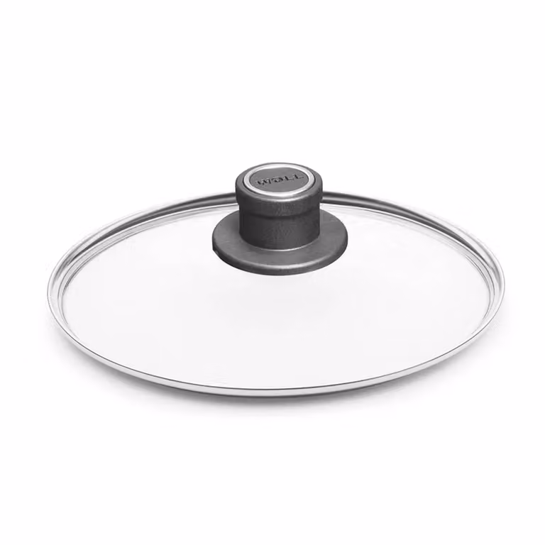 Coperchio universale tondo in vetro completo Woll, diam. 24cm