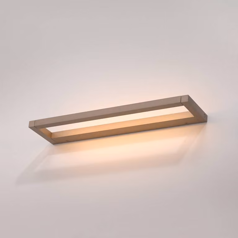 PURE Applique da parete a LED Puro, dimmerabile, Bronzo / Ottone antico, Soggiorno / Sala da pranzo, Alluminio, Moderno, Applique a LED