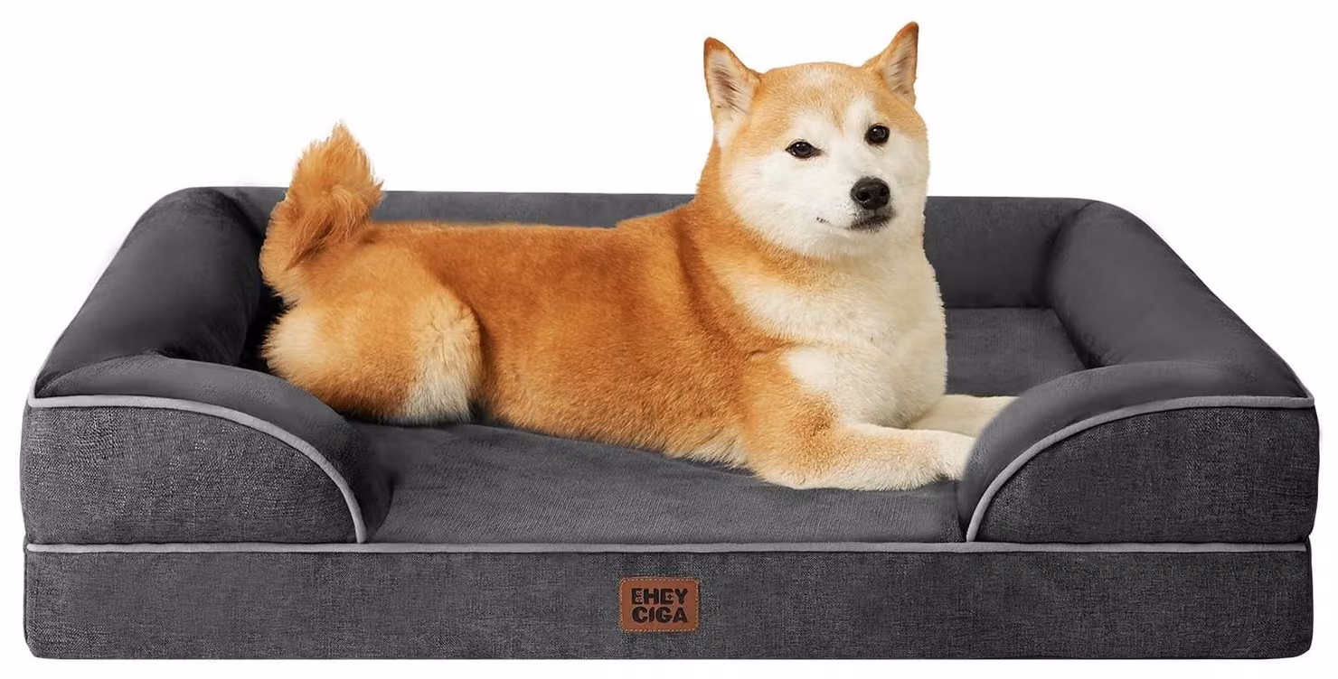 Letto ortopedico per cani - Realizzato in memory foam - Grande