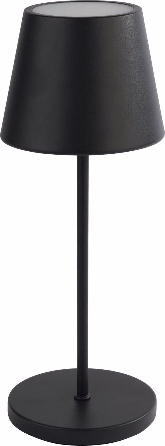 APS 17002 APS lampada da tavolo ricaricabile a LED MERLE, nero
